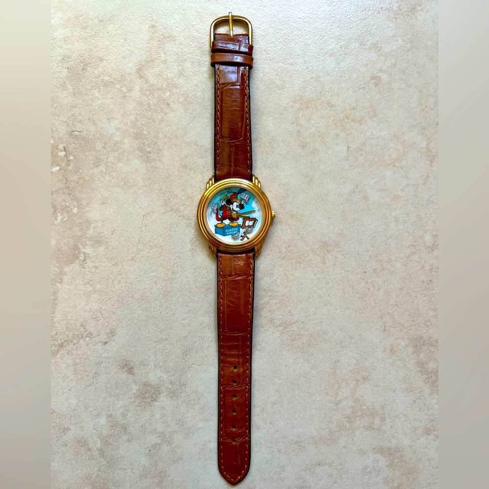 Rare Mickey Mouse “The Band Concert” Watch
